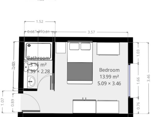 Room 11 - Double En-suite - holiday inn hartlepool